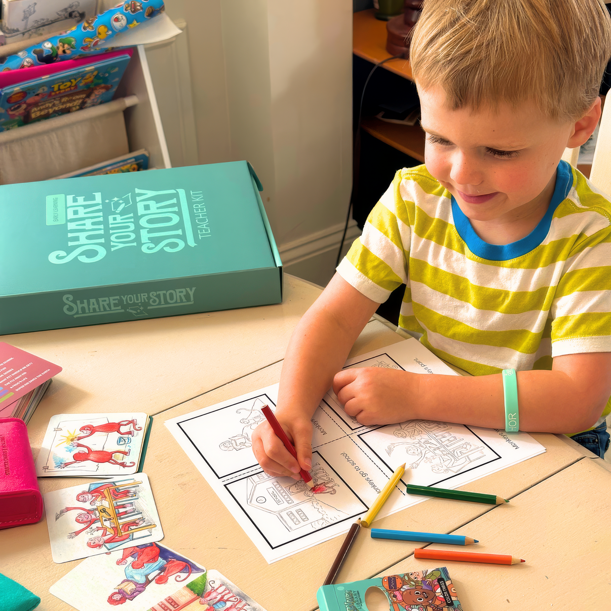 Early Learning Book Creator Kit – Share Your Story at Home